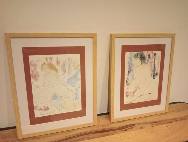 ALAIN BONNEFOIT, Antiek en Kunst, Kunst | Litho's en Zeefdrukken, Ophalen