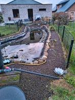 Vijver + toestellen, Ophalen