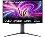Lg27gs95qe-b, Computers en Software, Monitoren, In hoogte verstelbaar, Minder dan 1 ms, Zo goed als nieuw, Quad HD (2K)
