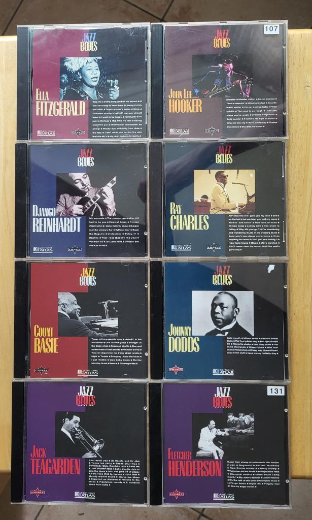 Lot CD « Jazz & Blues Collection » (éditions Atlas), CD & DVD, CD | Jazz & Blues, Jazz et Blues, Enlèvement