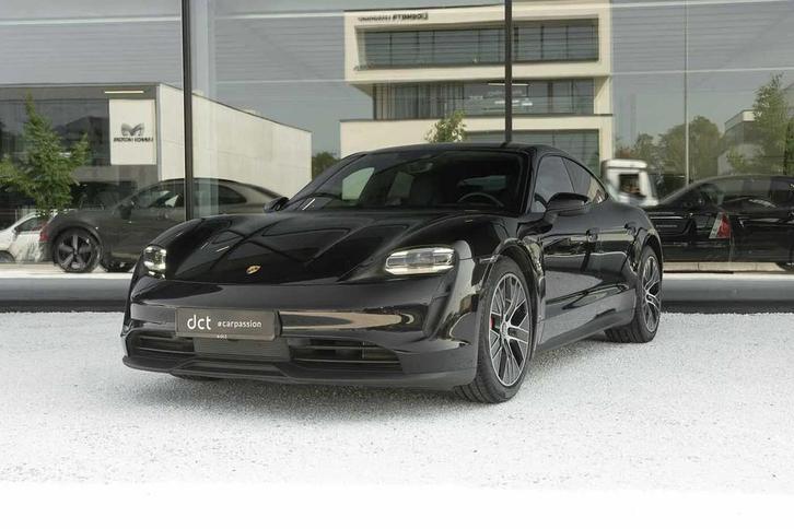 Porsche Taycan PerfBatt Pano 20'Turbo Camera 22KW Privacy, Auto's, Porsche, Bedrijf, Te koop, Taycan, ABS, Achteruitrijcamera