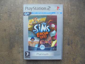 The Sims Erop Uit voor PS2 (zie foto's), Enlèvement ou Envoi, Utilisé