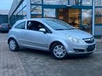 Opel corsa met keuring verkoop en garantie, Voorwielaandrijving, Zwart, 4 cilinders, Leder en Stof