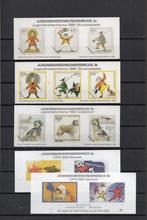 vignetten/blokken MNHXX en ongetand en O, Verzenden