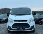 FORD TRANSIT CUSTOM L2H1 - 2.0TDCI - GPS - AIRCO - NOTEBOOK, Auto's, Ford, Stof, 1995 cc, Wit, 5 deurs