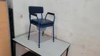b+b doorboorde stoel Duitse kwaliteit blauwe kleur verstelba, Diversen, Verpleegmiddelen, Ophalen of Verzenden