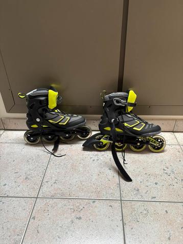 Rollerblade maat 44, 90mm wielen, Sport en Fitness, Skeelers, Heren, Zo goed als nieuw, Inline skates 4 wielen, Ophalen
