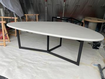 Table à manger/bureau Mortex avec structure en alu noir, Maison & Meubles, Tables | Tables à manger, Neuf, 100 à 150 cm, Enlèvement