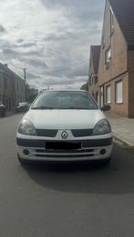 Renault Clio 2003, Auto's, Voorwielaandrijving, 4 deurs, Stof, Wit