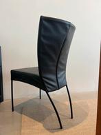 spica montis stoelen, Ophalen, Zwart, Leer, Zo goed als nieuw