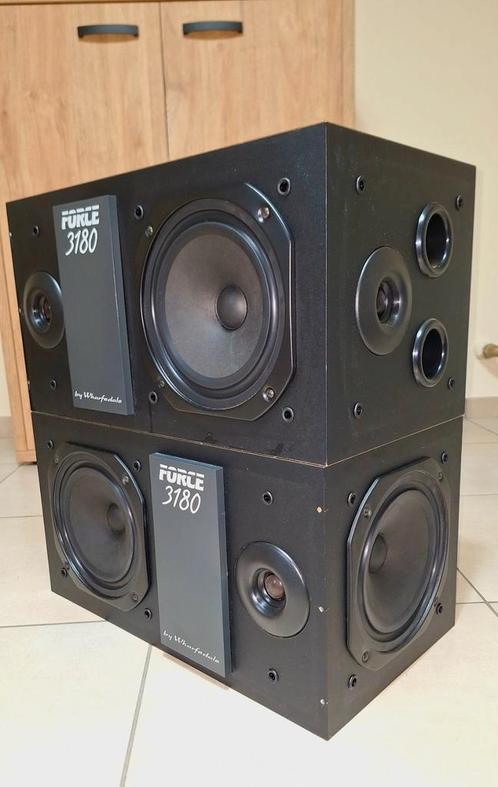 Wharfedale Force 3180 speakers, Audio, Tv en Foto, Luidsprekerboxen, Gebruikt, Front, Rear of Stereo speakers, 120 watt of meer