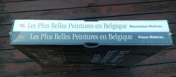 Coffret 2 livres neufs Les plus belles peintures en Belgique