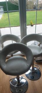 Tabourets, 3 tabourets, Enlèvement, Utilisé, Cuir