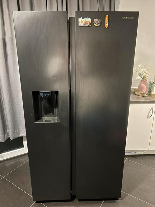 American frige Samsung, Elektronische apparatuur, Koelkasten en IJskasten, Zo goed als nieuw, Ophalen