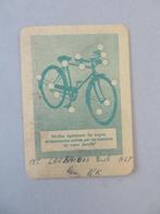 carte conseil s de sécurité B , Cyclistes Cyclisme 1950,s, Verzamelen, Verzenden, Zo goed als nieuw, 1940 tot 1960, Prent
