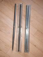 4 RELING SCEPTERS IN ZEEWAARDIGE 316 HOOGGLANS INOX, Ophalen, Zo goed als nieuw