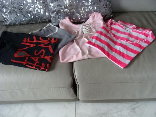 divers t-shirts, taille 38/40 et taille L, Kleding | Dames, T-shirts, Zo goed als nieuw, Maat 38/40 (M), Overige kleuren, Ophalen of Verzenden