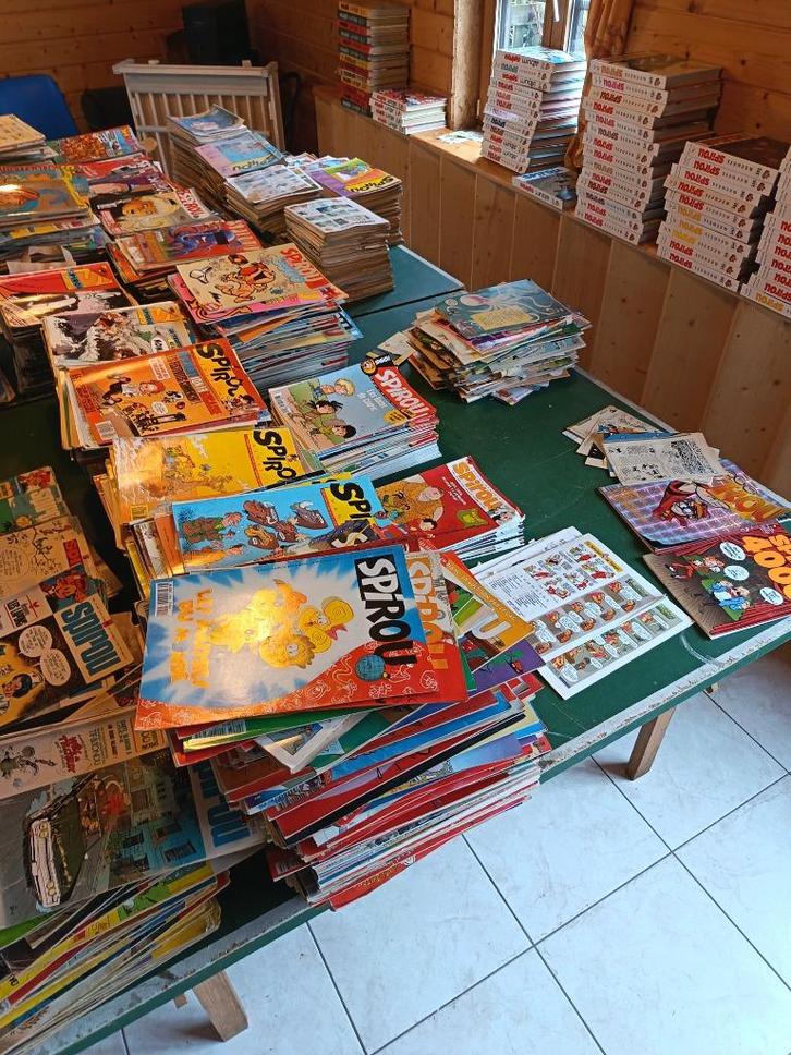 Megacollectie Spirou magazine, Verzamelen, Tijdschriften, Kranten en Knipsels, Tijdschrift, 1980 tot heden, Ophalen