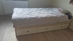 Eenpersoonsbed met 3 lades, Huis en Inrichting, Slaapkamer | Bedden, Ophalen, Gebruikt, 90 cm, Eenpersoons