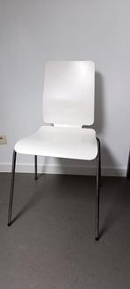 STOELEN, Huis en Inrichting, Stoelen, Ophalen, Wit, Zo goed als nieuw, Metaal