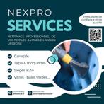 Nettoyage professionnel canapé, matelas & vitres à domicile, Enlèvement, Comme neuf