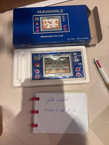 manhole game & watch beschikbaar voor biedingen