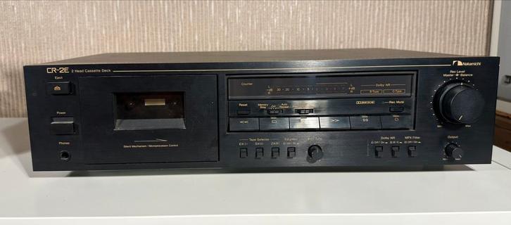 Nakamichi CR-2E, Audio, Tv en Foto, Cassettedecks, Enkel, Overige merken, Tape counter, Ophalen