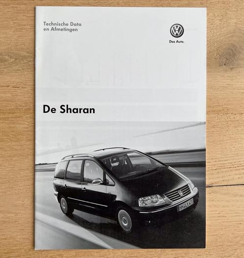 Volkswagen Sharan specificaties brochure BE-NL 2007, Livres, Autos | Brochures & Magazines, Utilisé, Volkswagen, Enlèvement ou Envoi