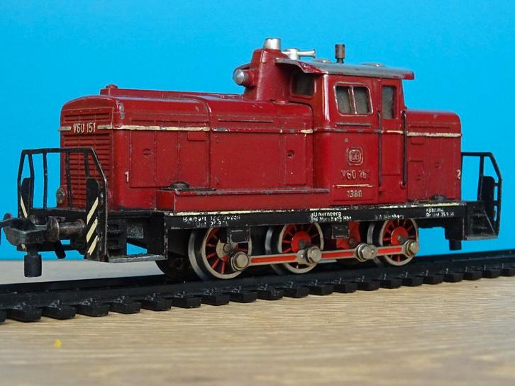 Duitse rangeerloc - Fleischmann - HO, Hobby en Vrije tijd, Modeltreinen | H0, Gebruikt, Locomotief, Gelijkstroom, Fleischmann