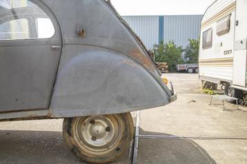 Citroën 2CV A, Autos, Oldtimers & Ancêtres, Argent ou Gris, Achat, Entreprise, Boîte manuelle