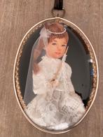 Vintage ovale bolglaslijst, Antiek en Kunst, Curiosa en Brocante, Ophalen of Verzenden