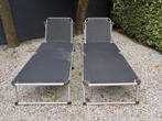 ligbedden met kussens voor buiten, Ophalen, Gebruikt, Aluminium