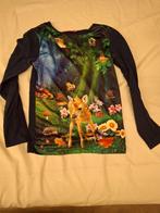 donkerblauwe longsleeve met bambi maat 140, Kinderen en Baby's, Kinderkleding | Maat 140, Meisje, Ophalen of Verzenden, Zo goed als nieuw
