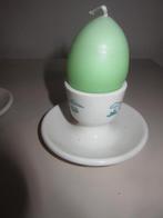 Paasdecoratie 3 eierdopjes met versiering /Eendjes, Divers, Pâques, Enlèvement ou Envoi, Neuf