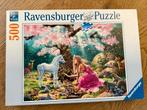 Puzzle Ravensburger Licorne 500 pièces, Ophalen, Gebruikt