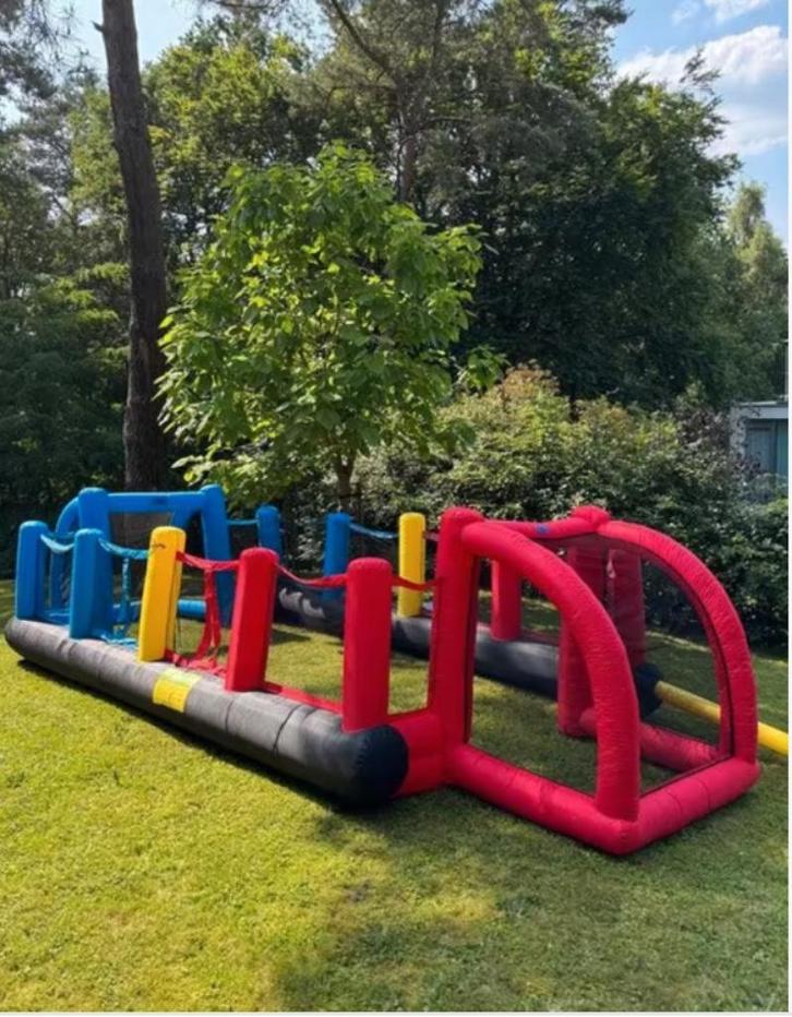 Voetbal Funzone / Springkasteel Te Huur, Kinderen en Baby's, Speelgoed | Buiten | Springkussens, Zo goed als nieuw, Ophalen of Verzenden