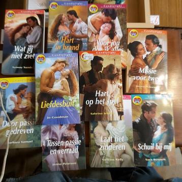 10 x Candlelight Historische Roman  beschikbaar voor biedingen