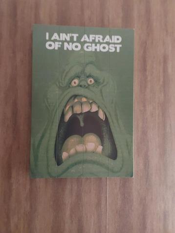 Ghostbusters houten frame  beschikbaar voor biedingen
