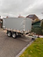Dubbelas aanhangwagen geremd mtm 2000 kg, Auto diversen, Ophalen, Gebruikt