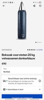 Bokszak en plafondbevestiging en ketting, Ophalen, Zo goed als nieuw, Bokszak