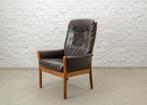 SALE! Vintage Deens Design G-Möbel Leren Fauteuil, 60s, Enlèvement ou Envoi, Maison et Meubles