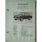 Volkswagen 1500 1500S 1600 Vraagbaak losbladig 1965-1966 #2, Livres, Autos | Livres, Volkswagen, Utilisé, Enlèvement ou Envoi