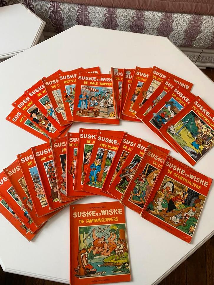 Vintage Album de bande dessinée Suske en Wiske  ( 27 pièces), Boeken, Stripverhalen, Ophalen of Verzenden