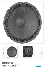 Eminence delta-15lf 4 ohms 600w rms, Audio, Tv en Foto, Luidsprekerboxen, Ophalen, Nieuw