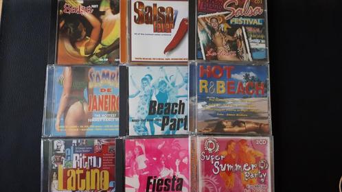 CD- LOT van 9 stuks -Beach-Salsa - 9 voor de prijs van 1 st, Cd's en Dvd's, Cd's | Pop, Zo goed als nieuw, Ophalen of Verzenden