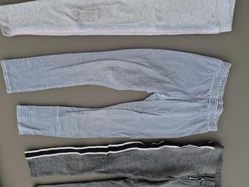 wit-zwart gestreepte broek, legging, 122 beschikbaar voor biedingen