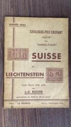 Catalogue actuel des timbres-postes suisses : 1943, Timbres & Monnaies, Timbres | Accessoires, Catalogue, Enlèvement ou Envoi
