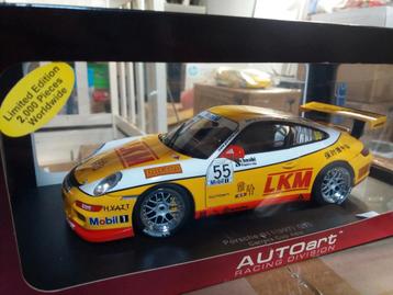 Autoart 1/18 Porsche 911 911 997 GT3 CUP AZIË #55  beschikbaar voor biedingen