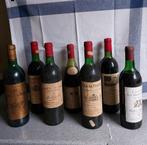 7x Vieux vins rouges 1976, 79, 84, 85, Enlèvement, France, Vin rouge