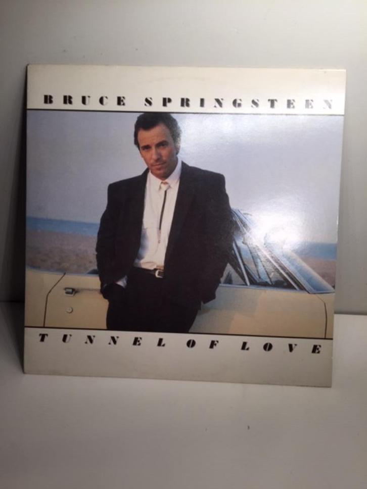LP - Bruce Springsteen - Tunnel Of Love ( Vinyl ), Cd's en Dvd's, Vinyl | Rock, Zo goed als nieuw, Singer-songwriter, 12 inch